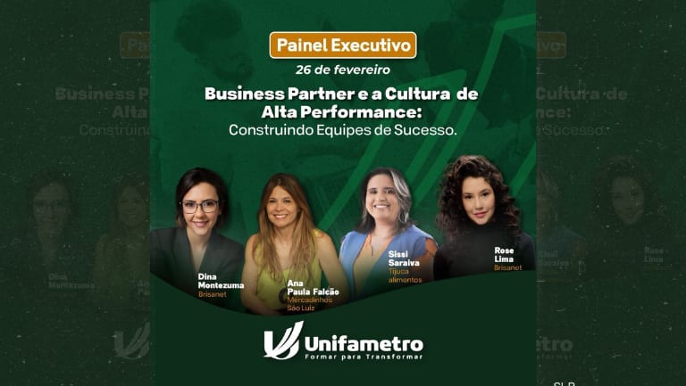Unifametro convida para últimas vagas do evento: Business Partner e a Cultura de Alta Performance